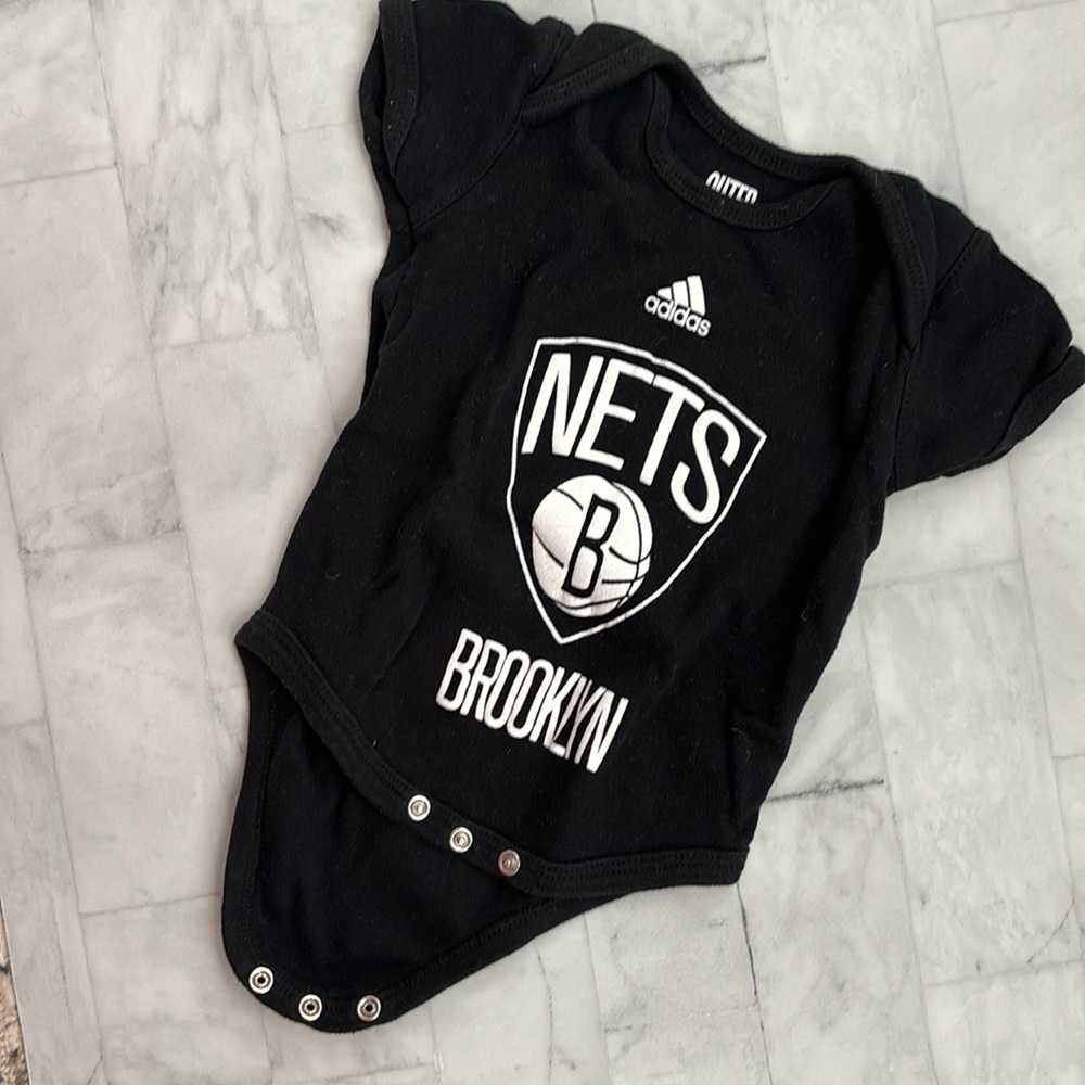 Brooklyn Nets Baby Onesie